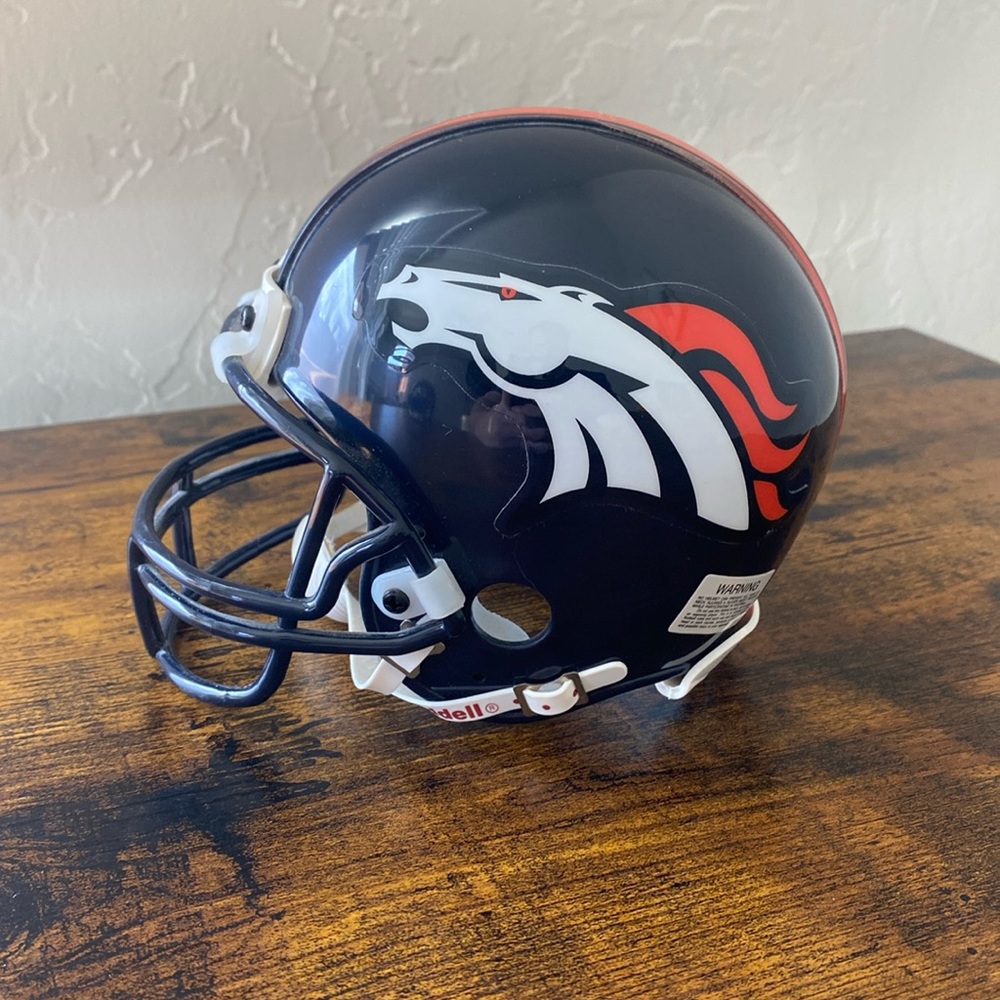 Denver Broncos Mini Football Helmet